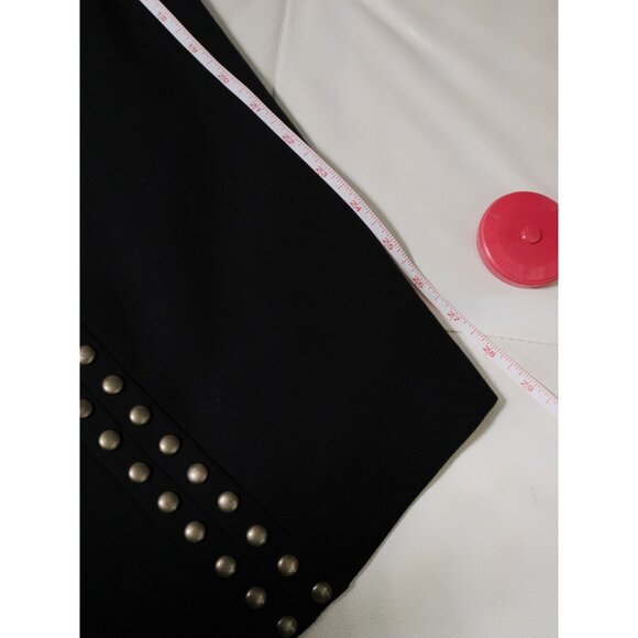 HALOGEN Black Studded Mini Dress - Picture 6 of 6